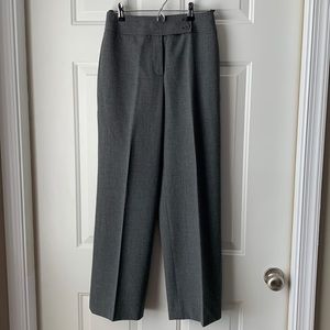 Talbots Gray Flat Front Dress Pants Size 4
